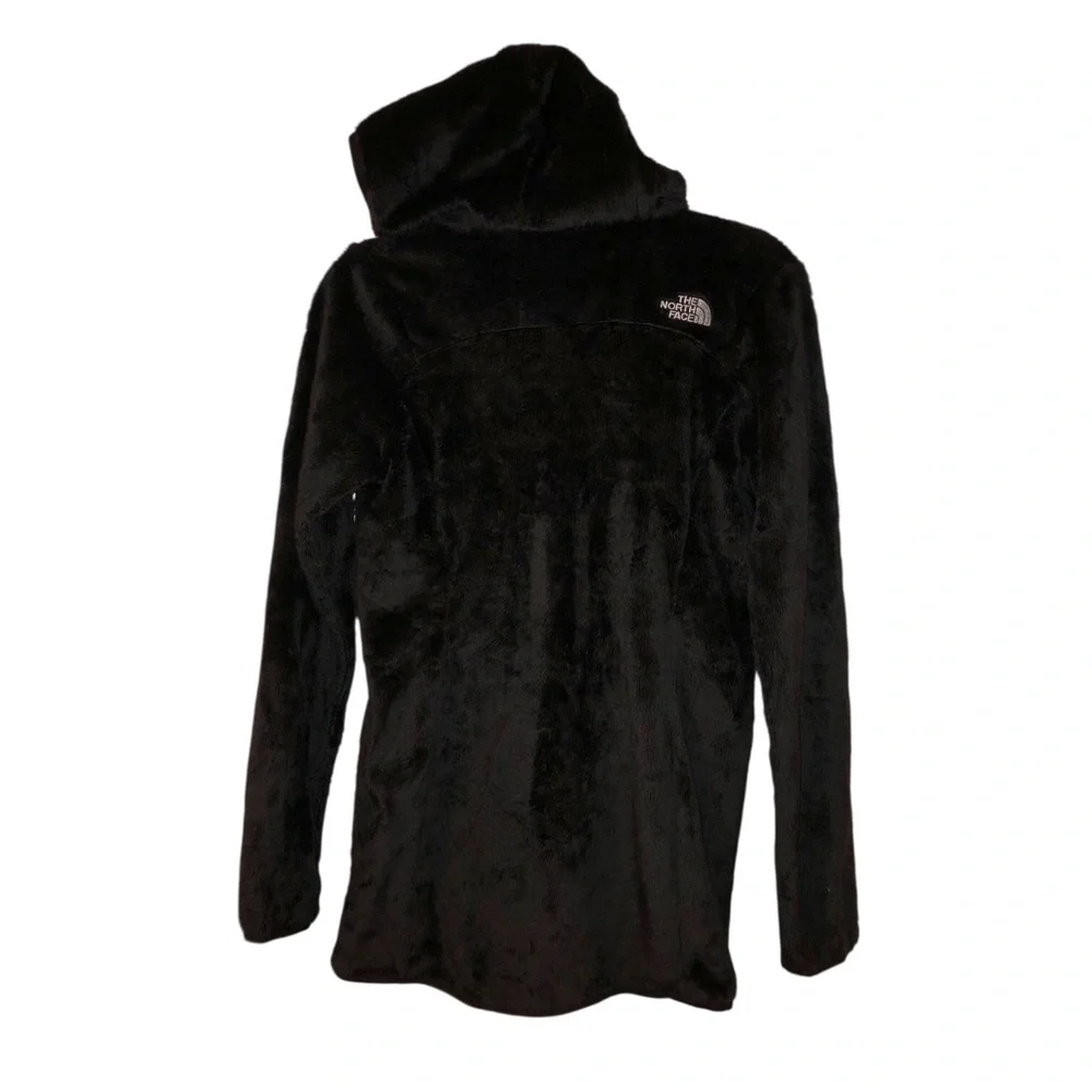 The North Face Black Hooded Teddy Fleece Zip Jacket - Picture 3 of 7